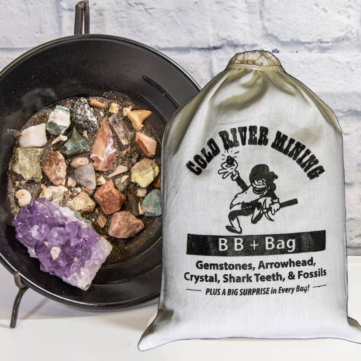 Cold River Mining - Wholesale Spiritual Stone/Crystal - Big Bag Plus- Box of 61