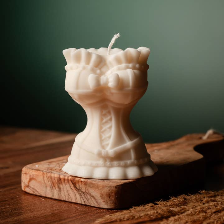 Allure CA - Wholesale Novelty Candle - Corset Candle | Bustier Soy Wax Body Candle10