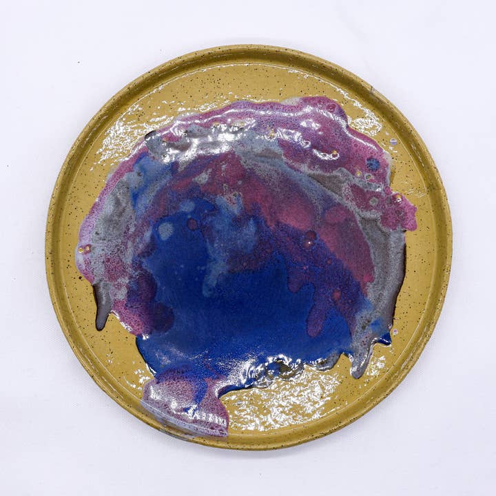 27 cm Berrywave Stoneware Handmade Ceramic Dinner Plate for wholesale by Ribera Handmade Ceramics