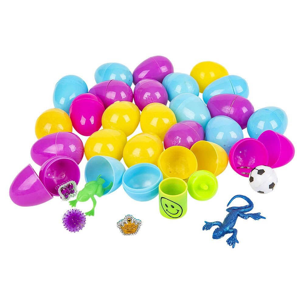JSBlueRidge Toys - Wholesale Keychain - Unisex - Fun Egg Filled With Joy - Assorted {24Pcs/Pack}1