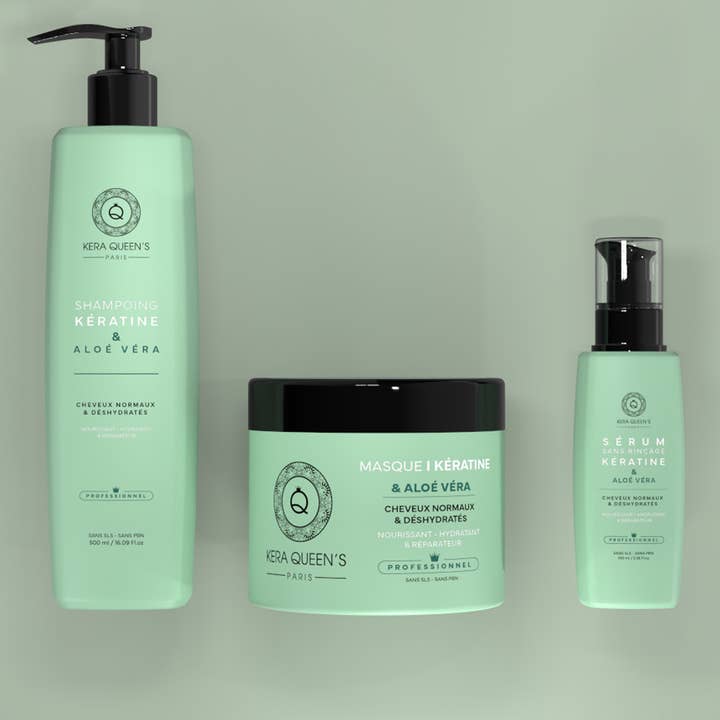 Kera Queen's - Wholesale Haircare Set/Kit - Keratin & Aloe Vera Hair Care Trio