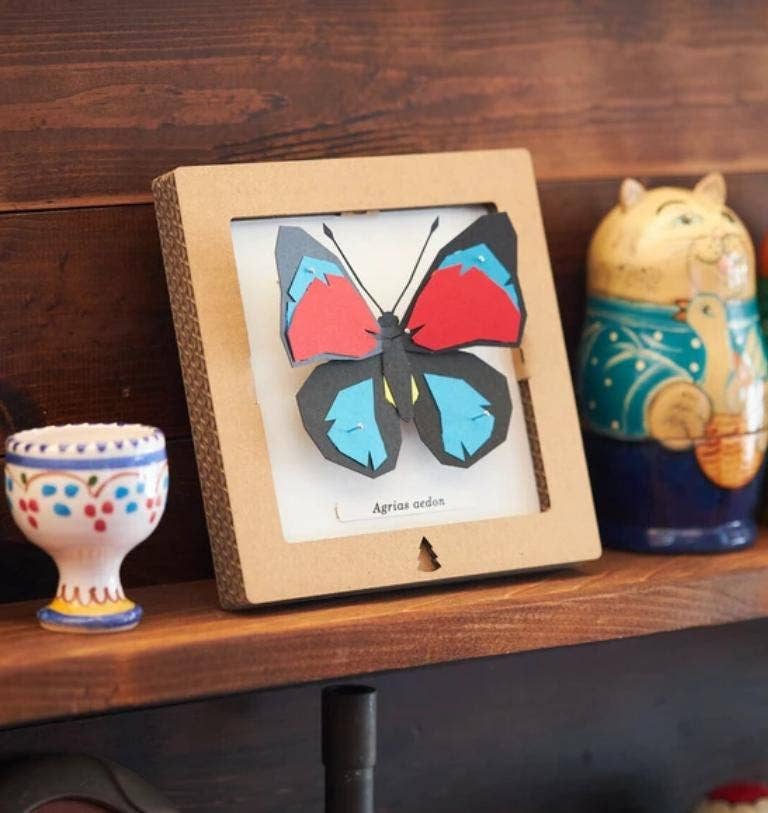 「FUNJI」In Japan - Wholesale DIY Craft Kit - DIY 3D Origami Butterfly Craft Kit - Japanese Art4