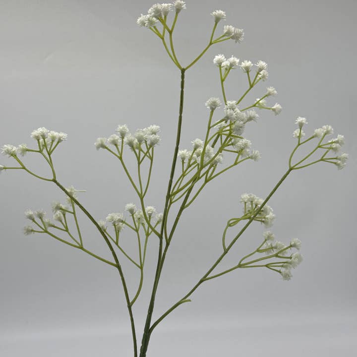 JKF & Co Pty Ltd - Wholesale Artificial Flowers - Real Touch Baby Breath Gypsophila White
