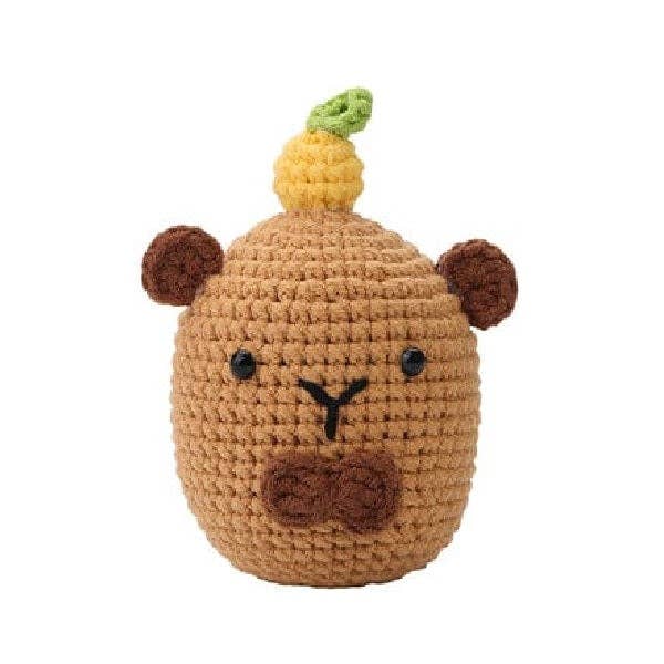 Showcase - Wholesale DIY Craft Kit - The LOOP Brigade: DIY Mini Crochet Plush Toy Complete Kit For Beginners - Oliver the Capybara1