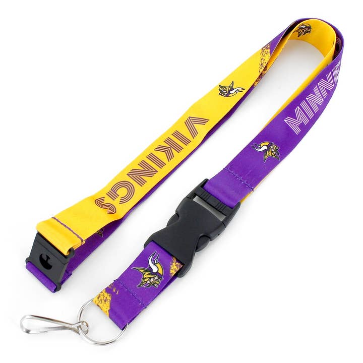 Aminco USA - Wholesale Lanyard - Unisex - NFL Minnesota Vikings Crossfade Lanyard