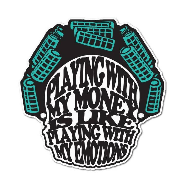 Autocollant Big Perm pour la vente par One Messy Bun