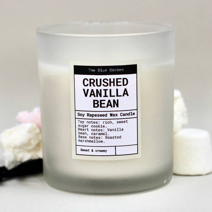 Crushed Vanilla Bean | Scented Candle for wholesale by The Blue Garden