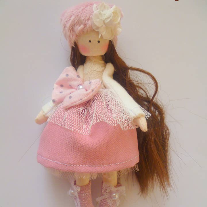 ChernikovaNataliya - Wholesale Doll - Kids - Cute Miniature Handmade Textile Fairy Doll for Dollhouse