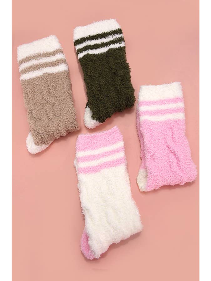JOSSLYN by wall to wall – Engroshandel Strømper - Dame – VARME CHINLON BLØDE FLEECE FUZZY SOKKER | 40S02055