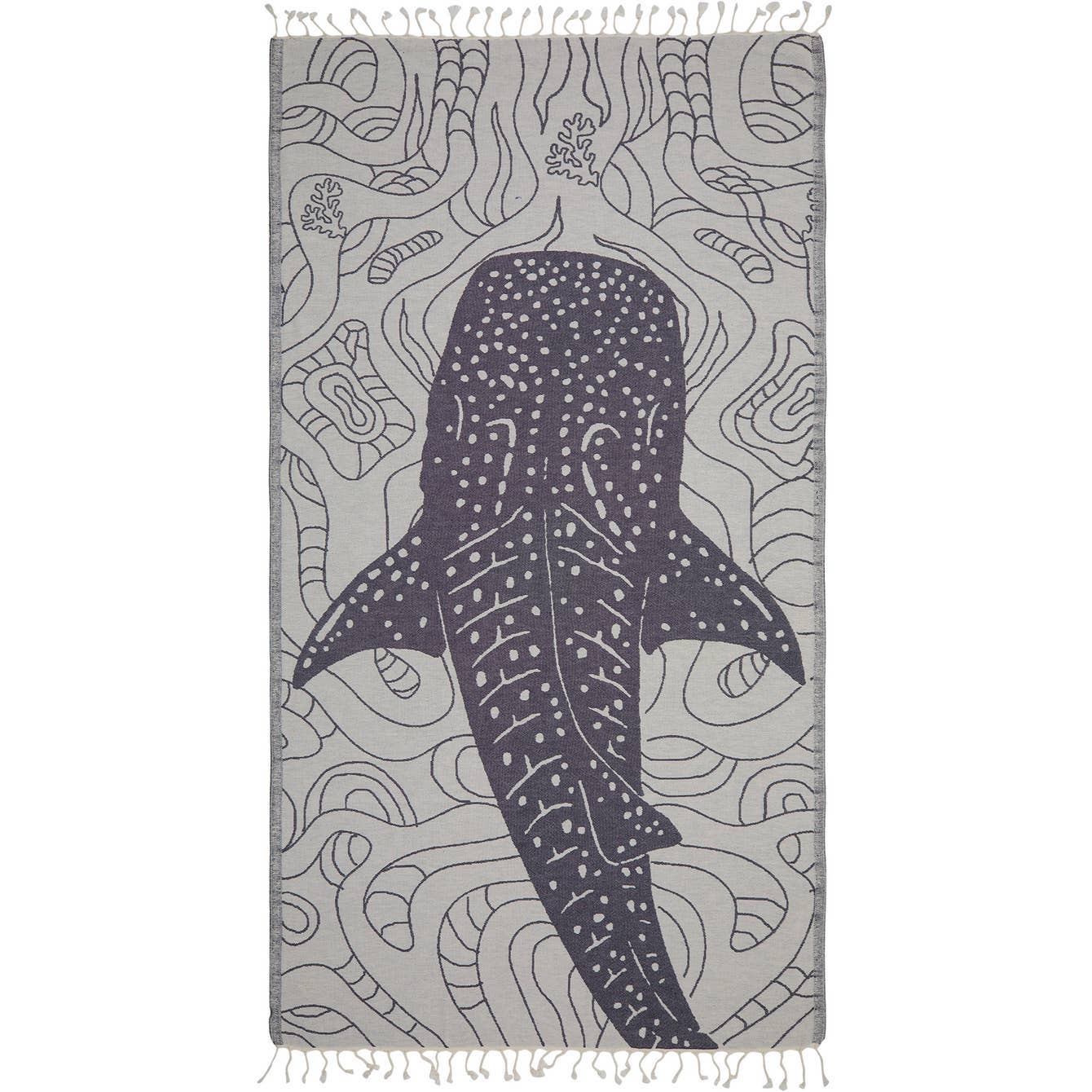 Kikoya – wholesale Beach towel – WhaleShark Turkish Beach Towels Quick-dry Oversized Antrecit1