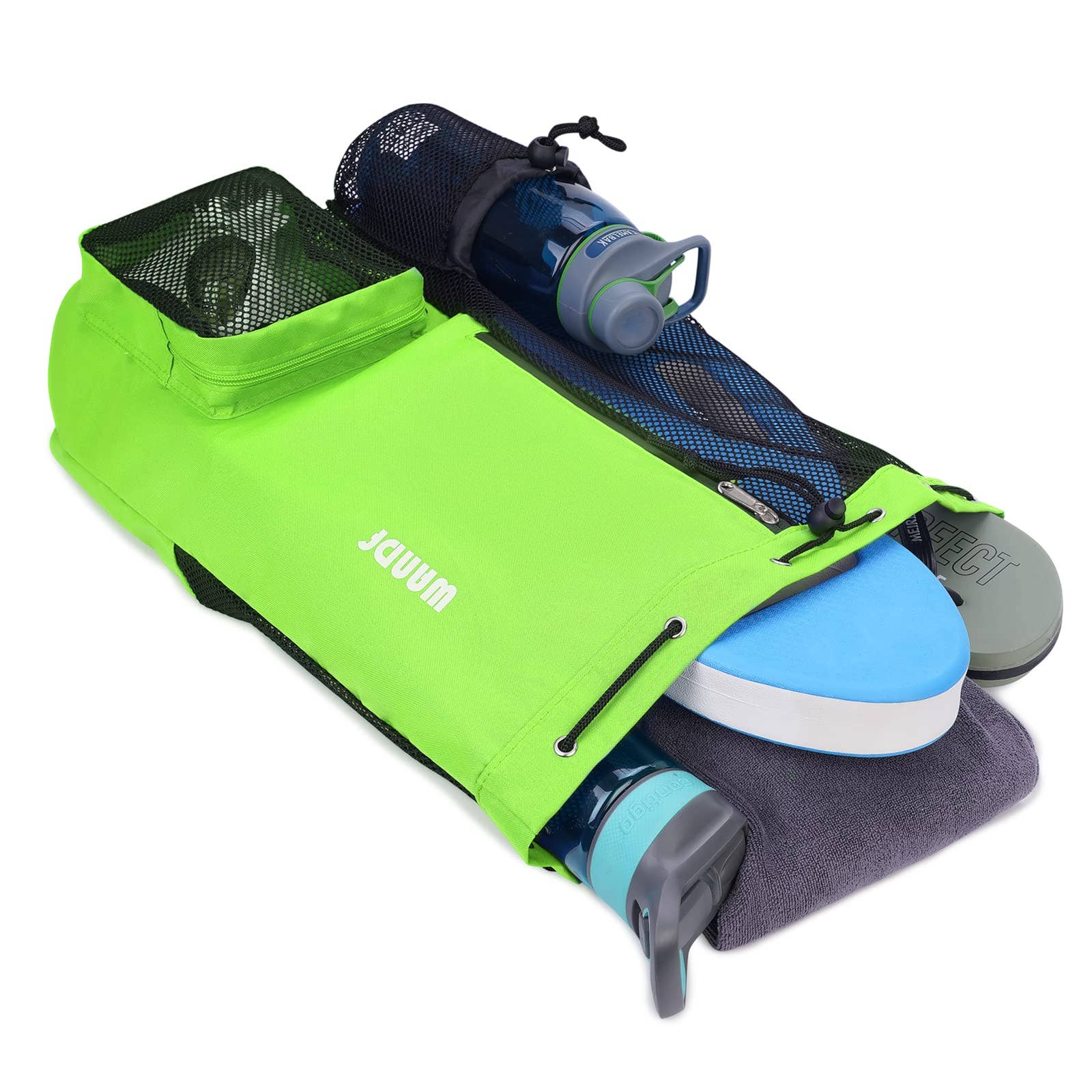 wandf - Wholesale Beach Bag - WANDF Mesh Drawstring Backpack with Wet Pocket Beach Bag31