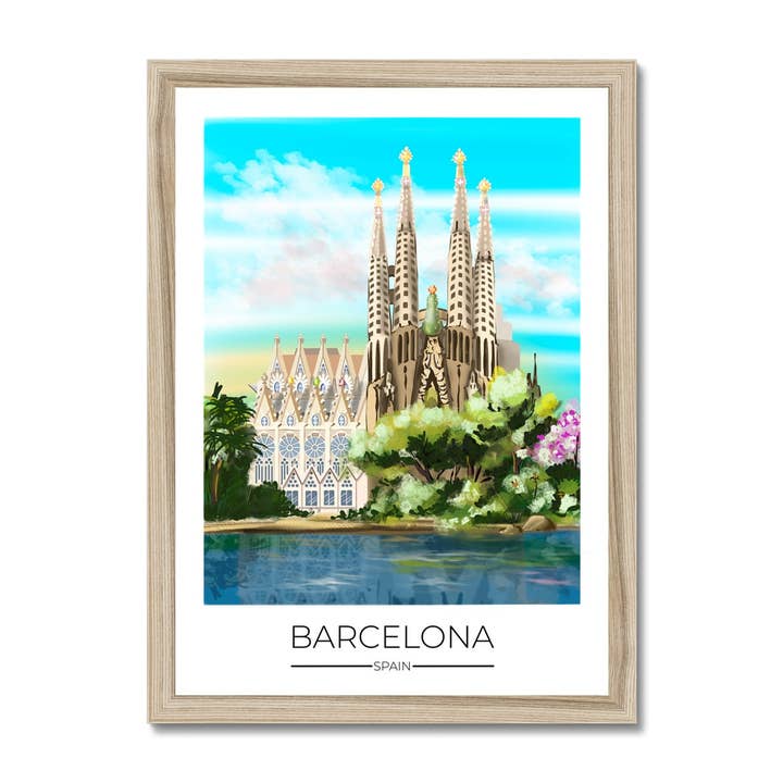 Dreamers who Travel - Wholesale Poster - Poster afdrukken van Barcelona10