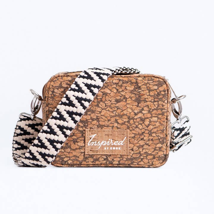 Anastasia Cork Small Crossbody - Marbled for wholesale by KORK & Inspired by KORK