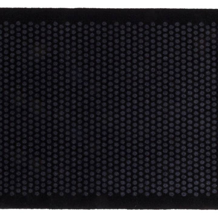 FLOOR MAT 90 x 200 CM - DOTS/BLACK for wholesale by TICA COPENHAGEN ApS
