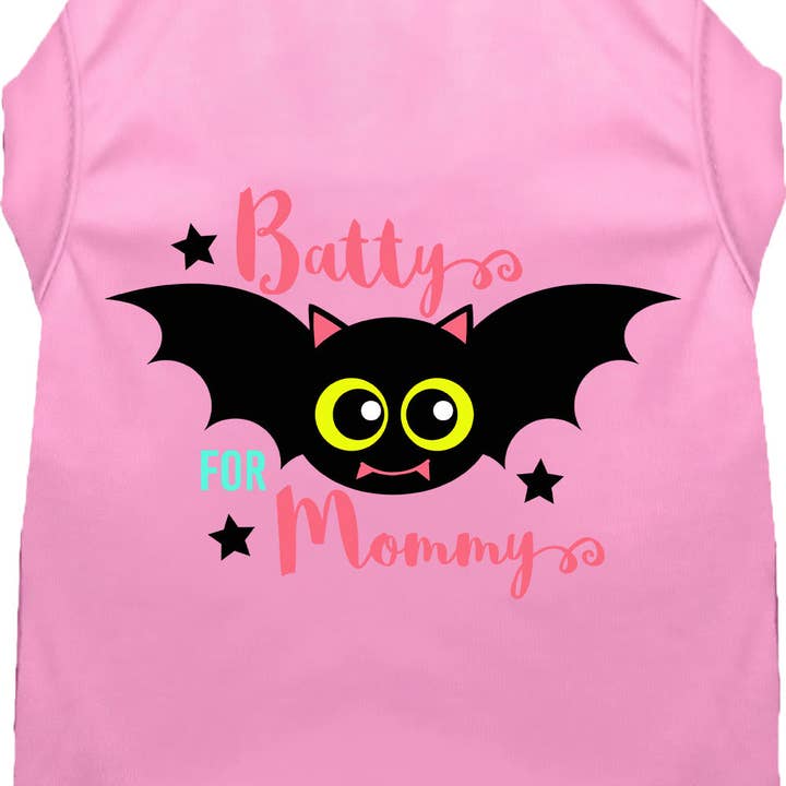 Batty for Mommy Pet Shirt for wholesale by As You Wish Apparel