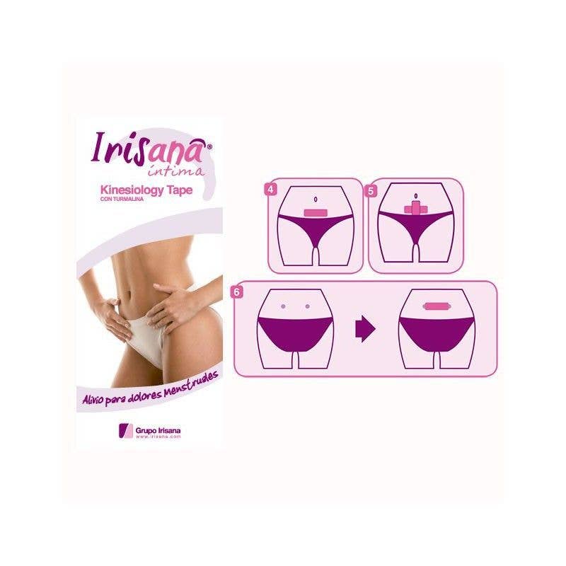 IRISANA – wholesale Mode-/brösttejp - Dam – Kinesiologi Tape Irisana Intima För Menstruationskramper