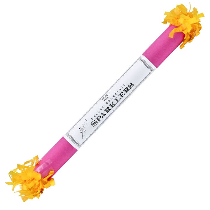 TOPS Malibu - Vendita all'ingrosso Stelline - Sparklers Deluxe 12" - Brights - Tubo da 8 - Asst Colors1