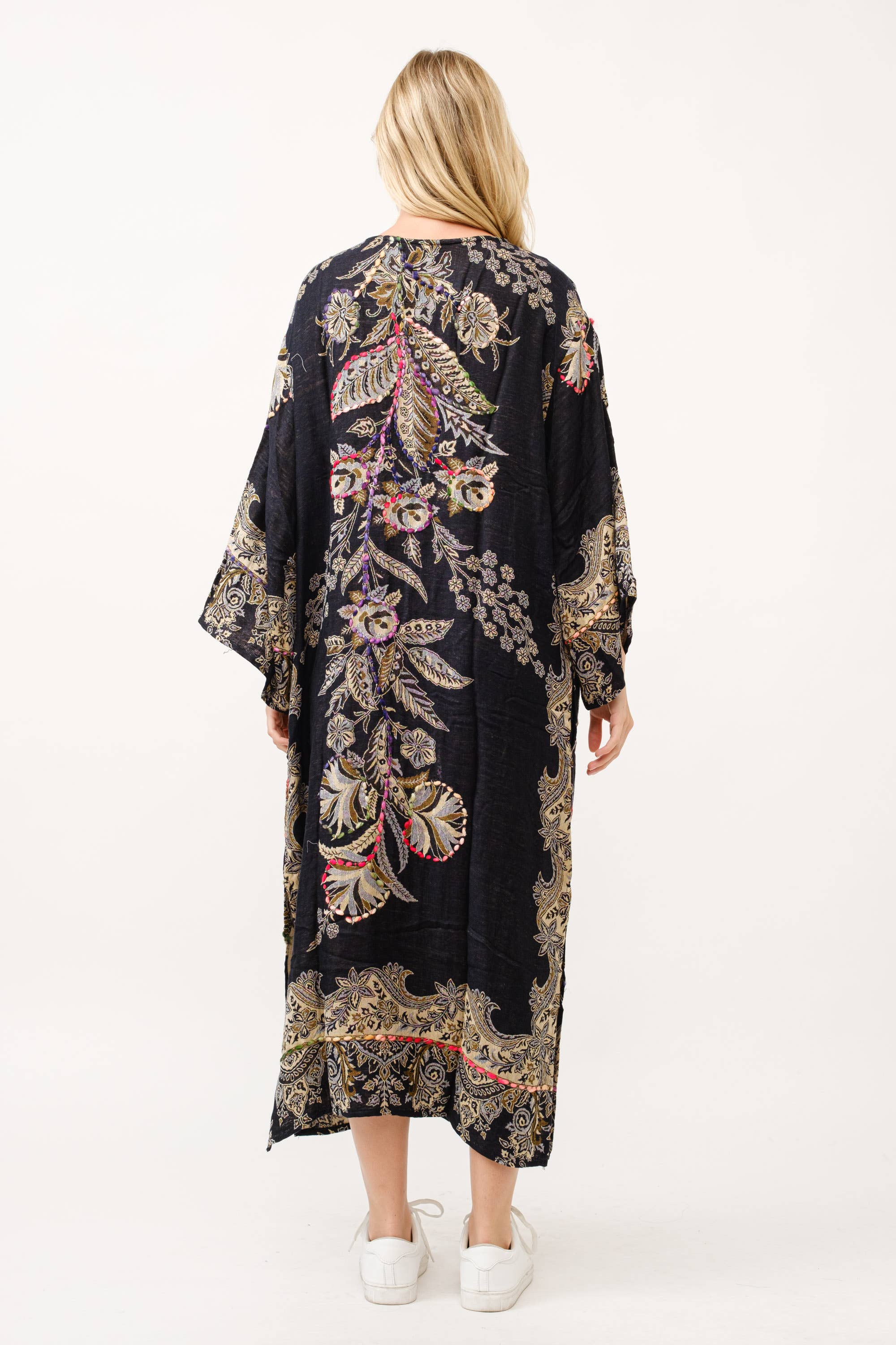 Raj Trading & Imports (USA) Inc. - Wholesale Kimono - Women's - Effie Thick Stitch Duster4