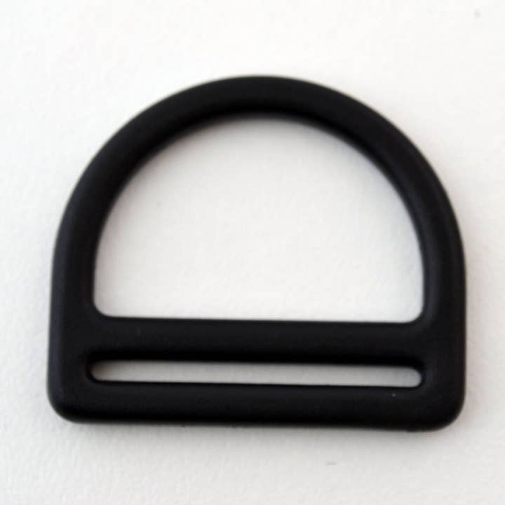 Double D-ring - 1" Black (dr10) for wholesale by Allied Trimmings