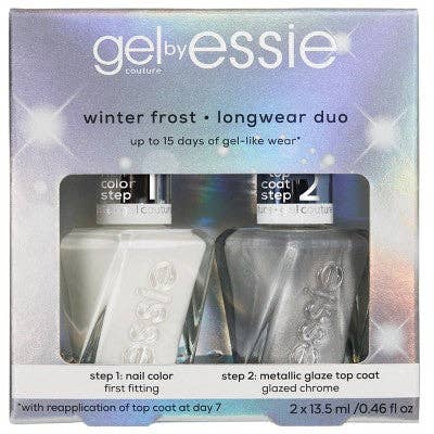 essie gel by essie Winter Frost Longwear Duo Presentset Nagellackset 2 delar - Ofullständig förpackning för wholesale av This is Beauty