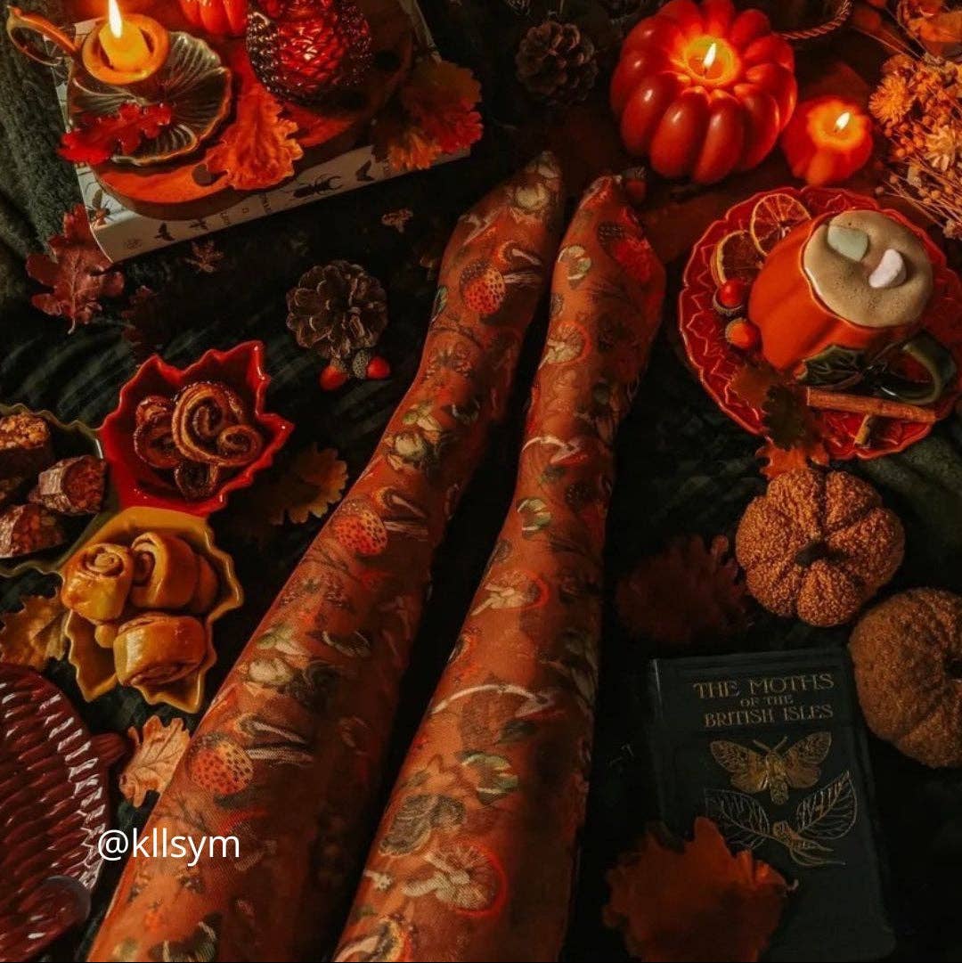 Mushroom Fairy Stay Up Stockings for wholesale on Faire8