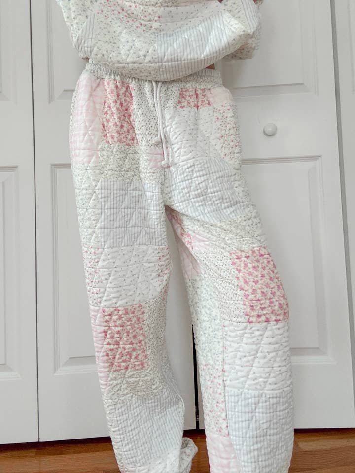 Quilted Pastel Joggers for wholesale on Faire