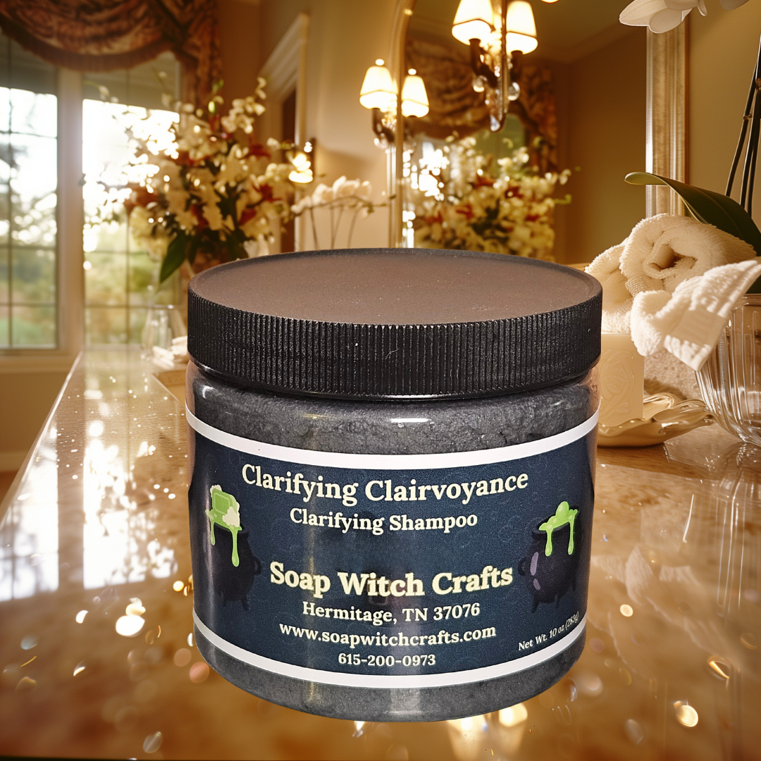 Soap Witch Crafts - Wholesale Hair Shampoo - Clarifying Clairvoyance Clarifying Shampoo – Rose Maple Zest1