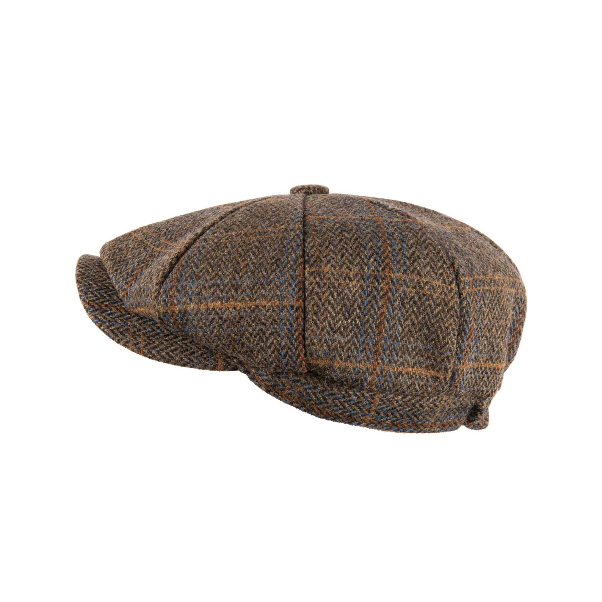 Heritage Traditions - Wholesale Newsboy/Schoolboy Hat - Unisex - Carlyle Tweed Newsboy Cap1
