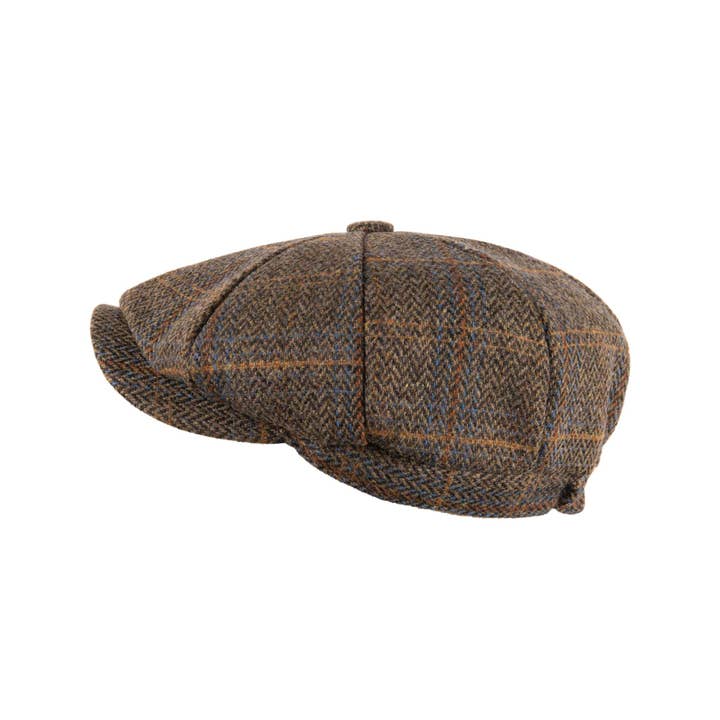 Heritage Traditions - Wholesale Newsboy/Schoolboy Hat - Unisex - Carlyle Tweed Newsboy Cap1