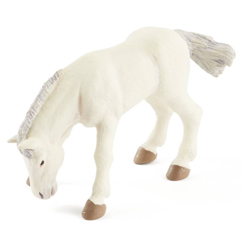 Factory Direct Craft – Engroshandel Bordpynt – Papo Miniature Realistisk Boulonnais Føl Pony Figurine3