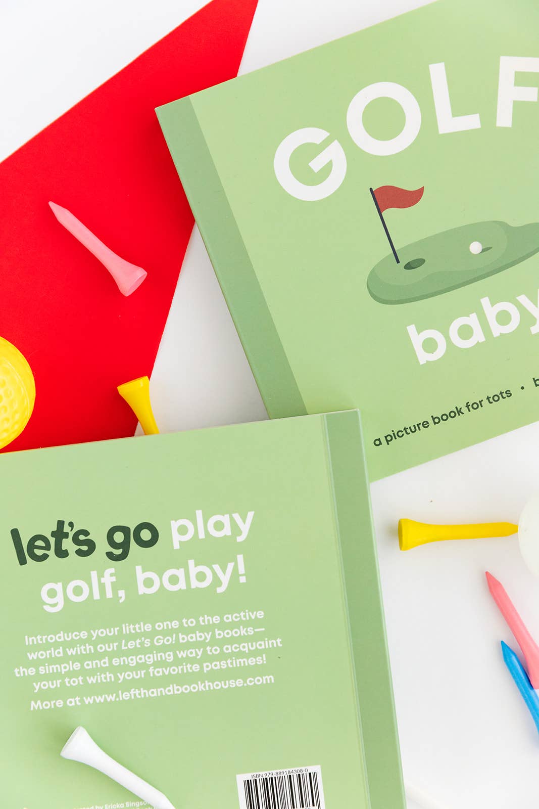 Left Hand Book House - Vente Livre pour bébés et tout-petits (jusqu'à 2 ans) - Golf Baby - Livre cartonné pour bébé6