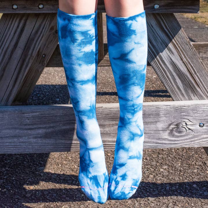 Dr. Motion - Wholesale Socks - Women's - Tie Dye | Knee-High Compression Socks For Women4