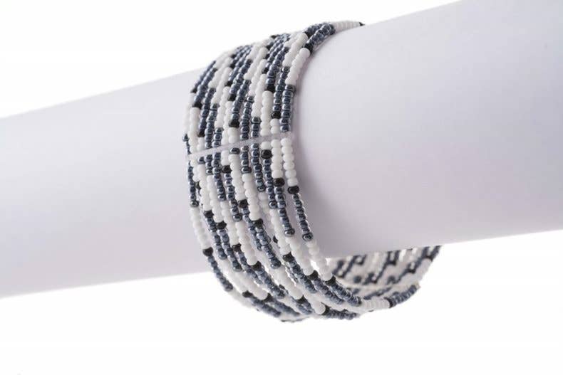 BeadWORKS - Wholesale Beaded Bracelet - Elastic Bracelet (12-Strand)10