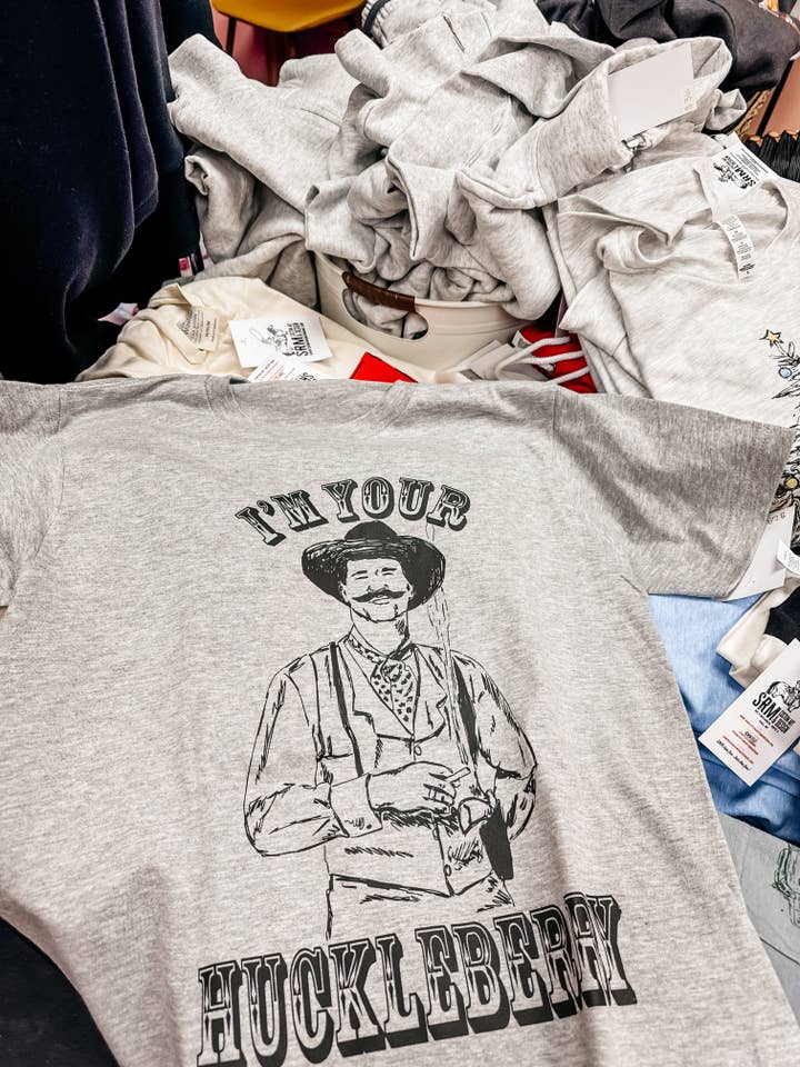 SRM Custom Art & Design - Wholesale Screen Printed T-Shirt - Unisex - Doc Holliday Tshirt