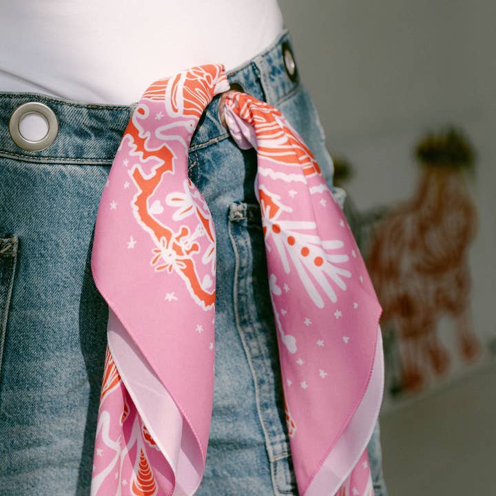 chanartchanart - Wholesale Bandana - Women's - Pink Chandana1