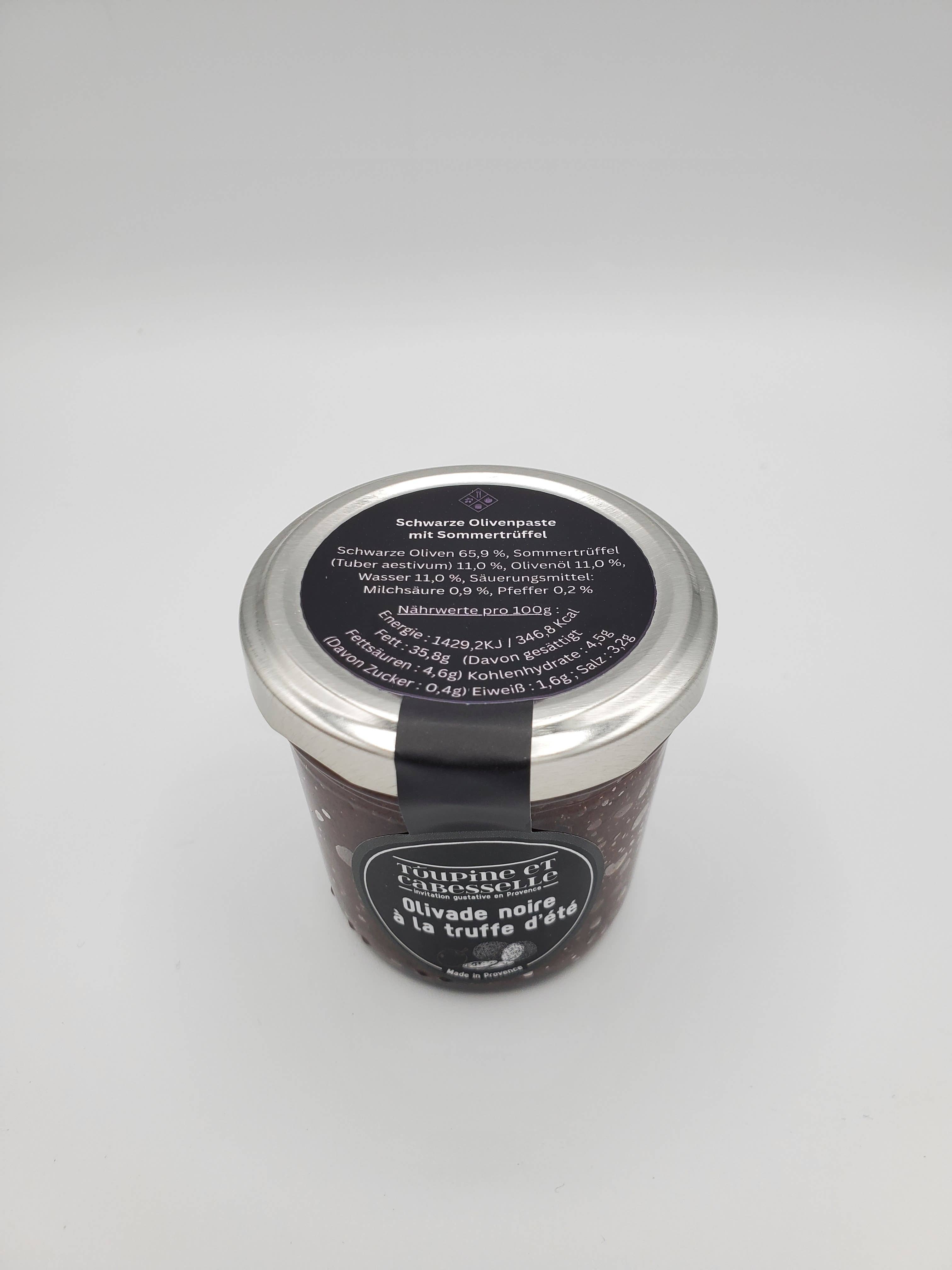 Toupine et Cabesselle - Wholesale Olives - Black Olivade with Summer Truffle1