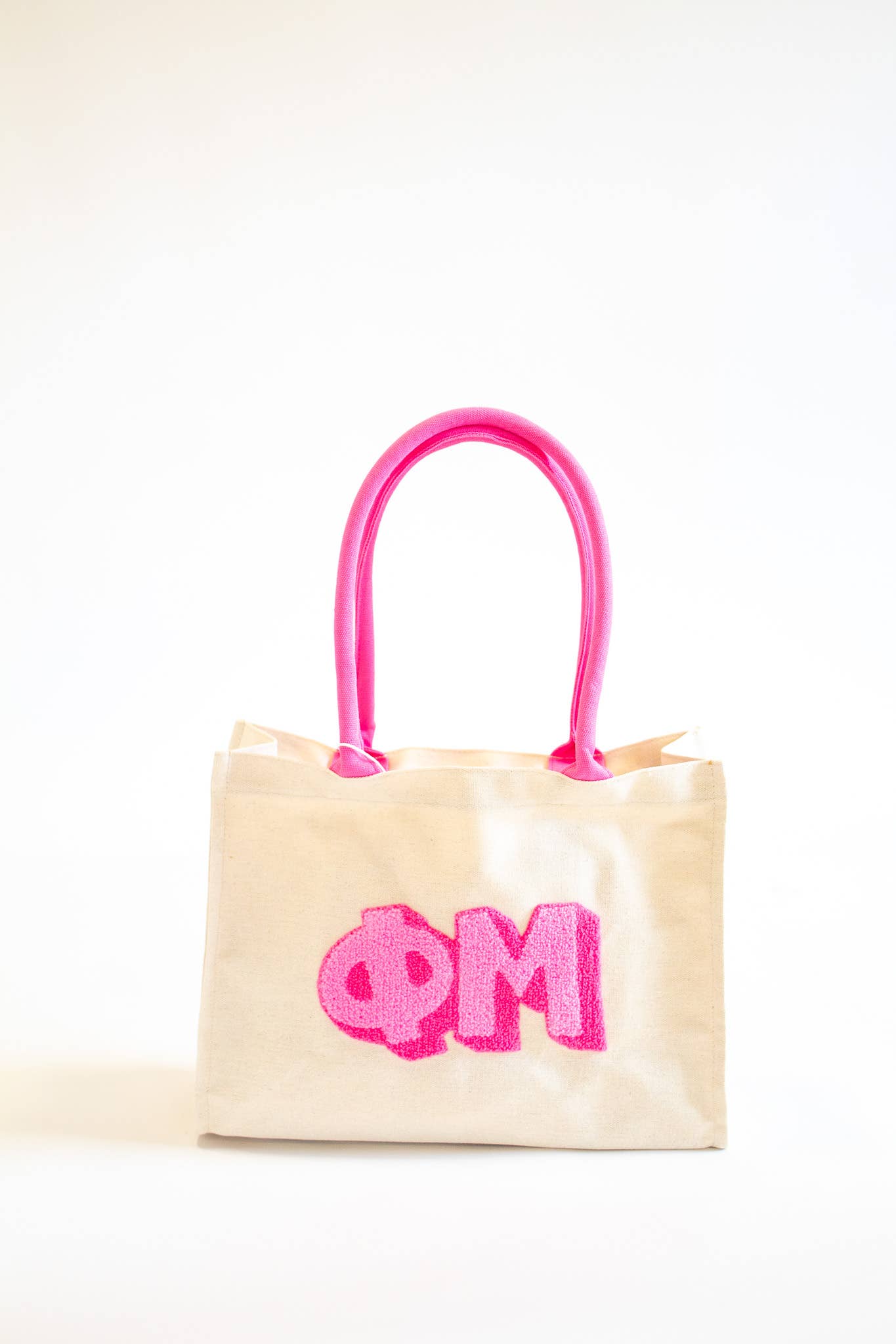 Duo Threads - Wholesale Tote Bag - Women's - Phi Mu Chenille Sorority Gift Tote  1