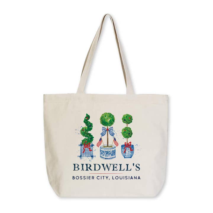 Tote Bag Natural Canvas-Let Freedom Ring Birdwell’s Bossier City, Louisiana for wholesale on Faire