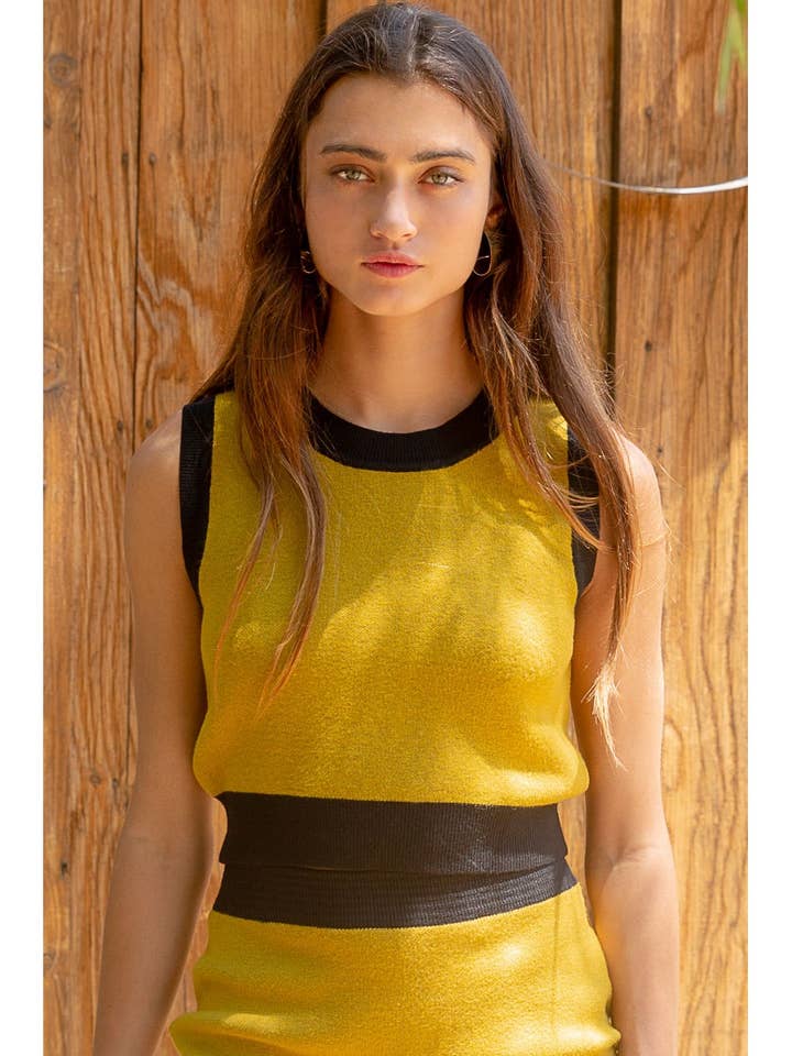 YST131A Pullover Sweater vest SALE for wholesale by Pol Clothing