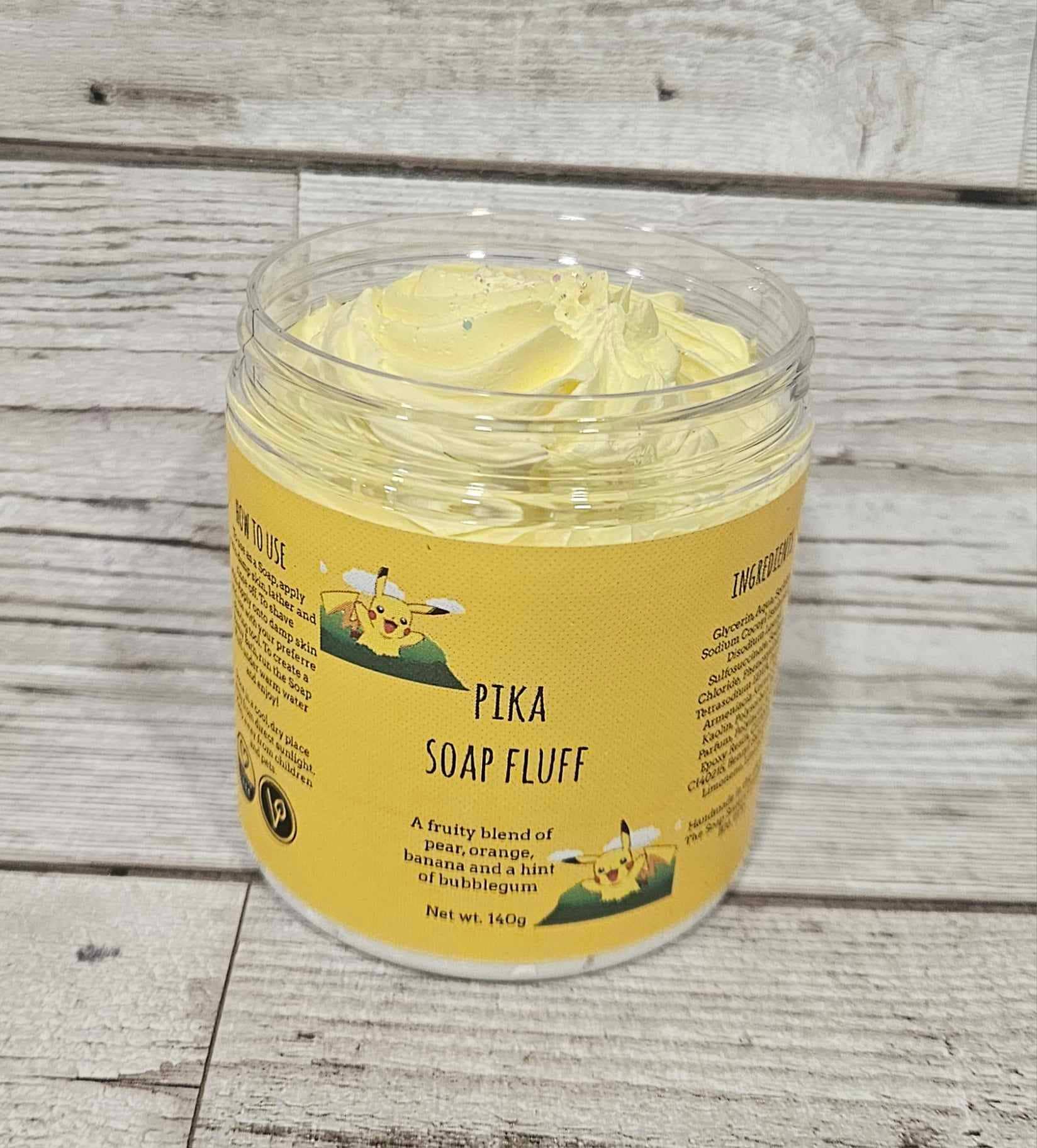 The Soap Sisters – wholesale Body wash/shower gel – Pika Soap Fluff0