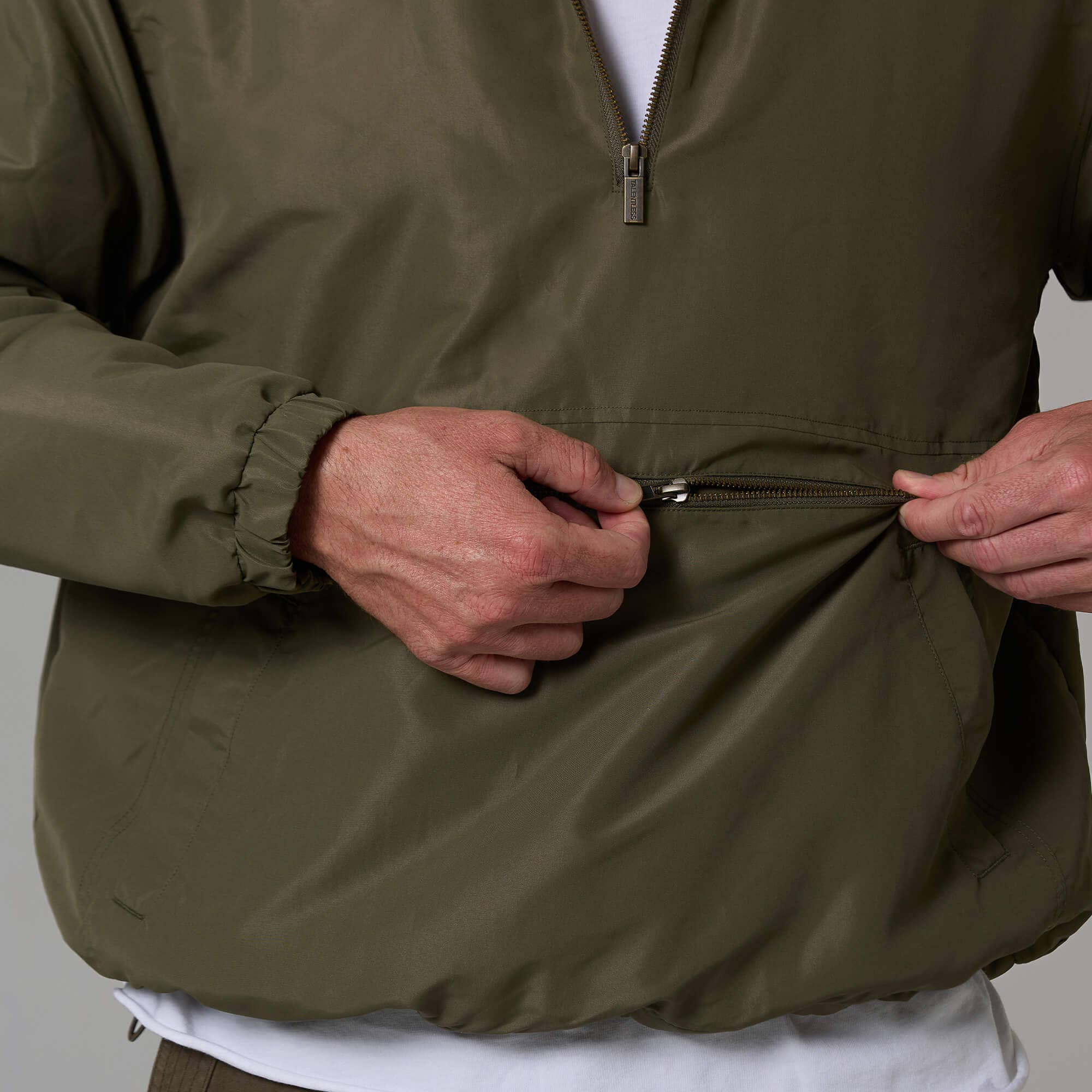 Talentless - Wholesale Jacket - Men's - MENS HALF ZIP JACKET3