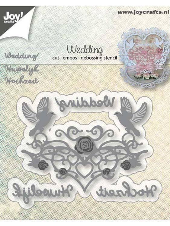 Joy! Crafts Die - Wedding for wholesale by Ecstasy Crafts Distributing