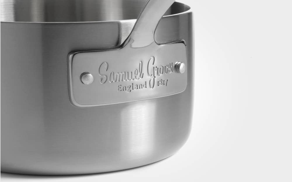 samuel groves - Wholesale Saucepan - Classic 16cm Stainless Steel Triply Saucepan with Lid9
