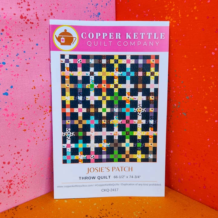 Josie's Patch | CKQ-2417 Quilt Pattern for wholesale by Copper Kettle Quilt Company