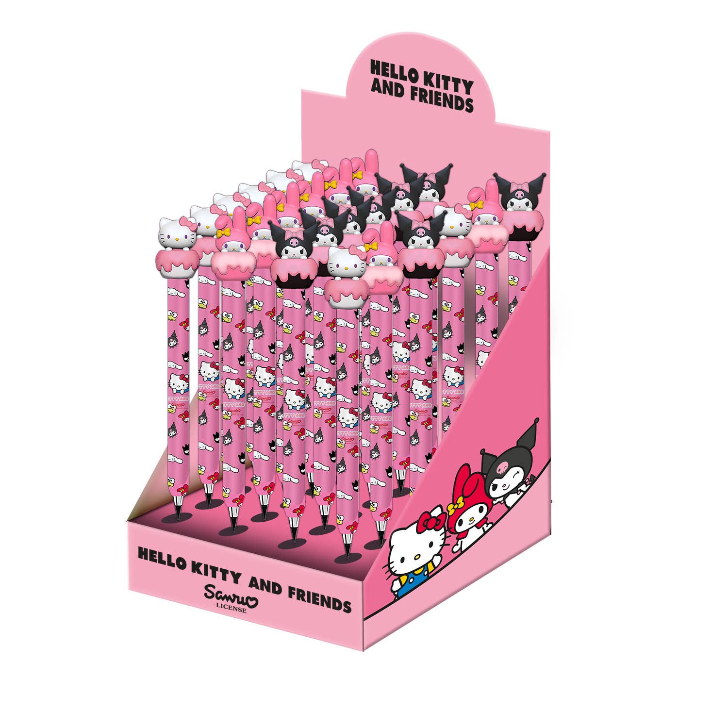 KARACTERMANIA – wholesale Pencil – Sanrio Hello Kitty Mix-Display Stand 24 Units Eternal Pencil0