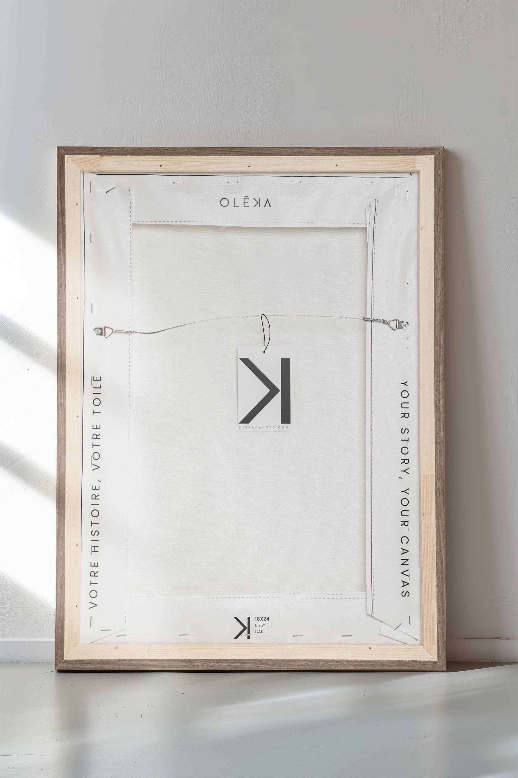 Oleka Canvas - Wholesale Art Print - VASE EN DAMIER, canvas wall art print3