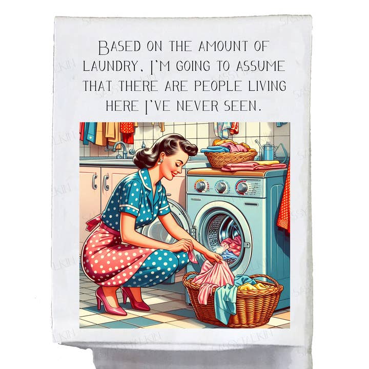 Sassy Talkin – wholesale Kökshandduk – Sassy Girl, Baserat på mängden tvätt0