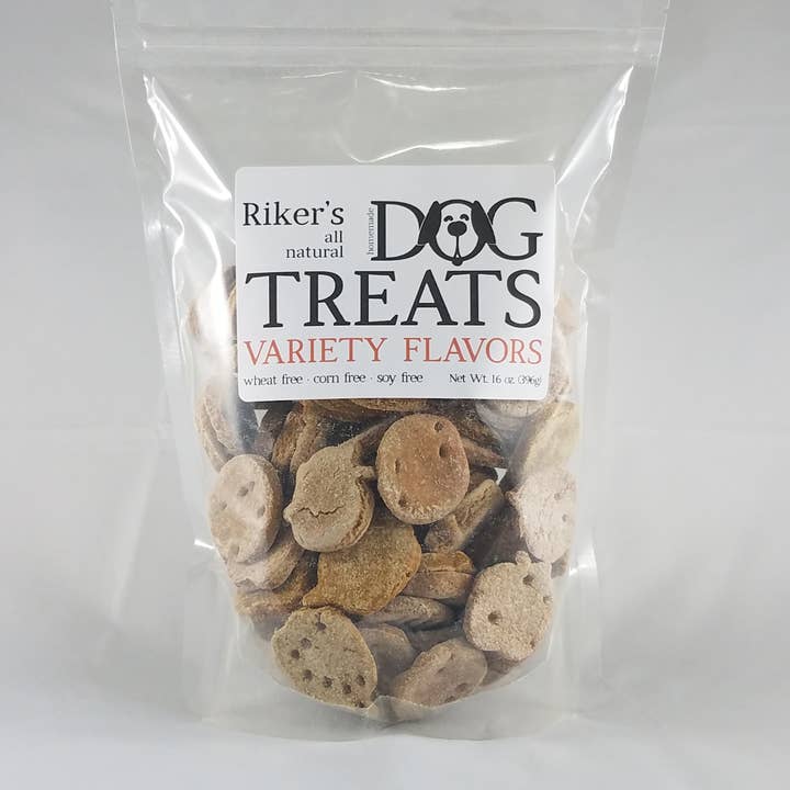 Riker's Dog Treats - Venta al por mayor Chuches - Perros - 16oz Variedad Sabores