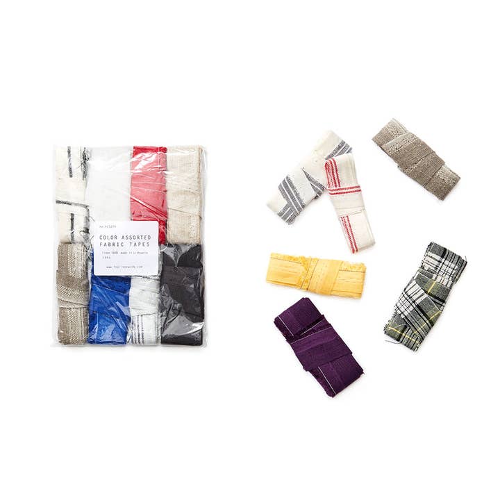 Fog Linen Work - Wholesale Tape - Linen Fabric Tape Set 100G