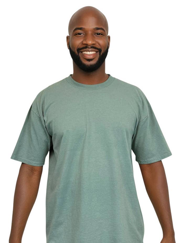 Unisex Garment Dyed S/S Heavy Tee for wholesale by Royal Apparel